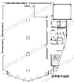 日本生命藤沢ビル4階の間取図