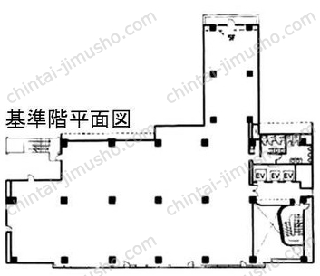 セキネビル3階の間取図