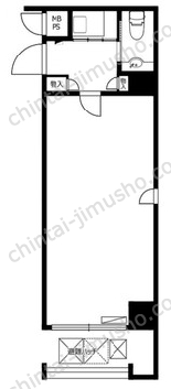 日本橋ロイヤルプラザの間取図