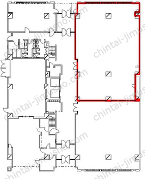 大樹生命横浜桜木町ビルの間取図