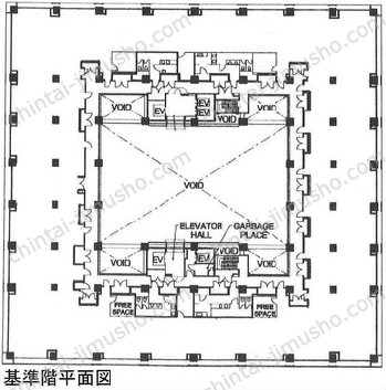 the SOHOの間取図