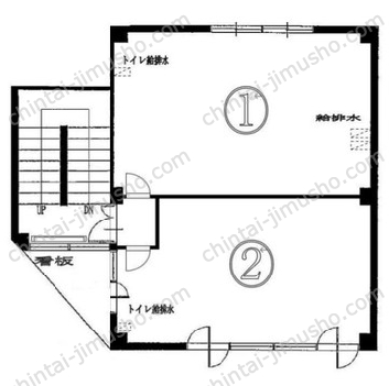 IANDI五反田184階の間取図