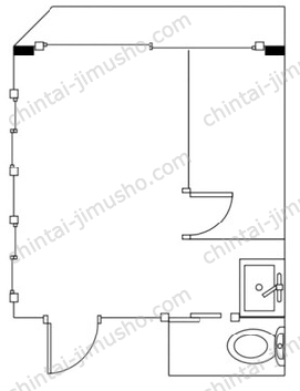 コウキビルの間取図