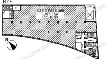 トーシンビルの間取図