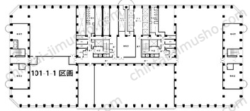 新宿アイランドタワーの間取図
