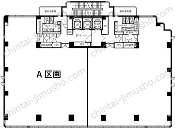 BPRプレイス神谷町の間取図