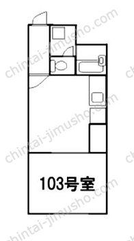 モンシャトー北新宿の間取図