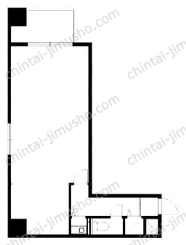 横浜NSビルの間取図