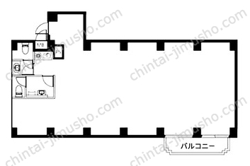 日神パレステージ川崎2階の間取図
