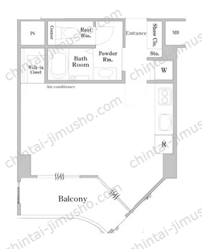 インペリアル六本木／インペリアル六本木フォーラム5階の間取図