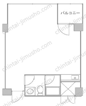ベイステージ元町3階の間取図