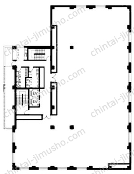 柏東口金子ビル5階の間取図