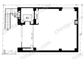 近鉄半蔵門SQUARE1階の間取図