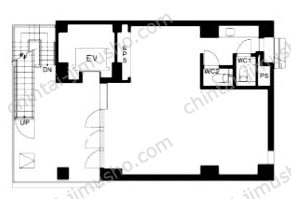 近鉄半蔵門SQUARE13階の間取図