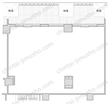 （仮称）旭丘1丁目貸店舗1Fの間取図