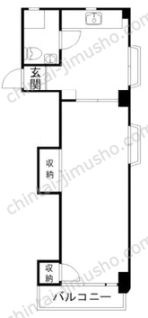 佐光ビル4階の間取図