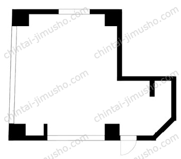 佐々木ビル1Fの間取図