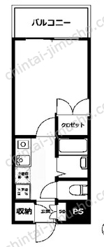 マーロン明神町の間取図