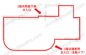 JPR千葉ビルの間取図