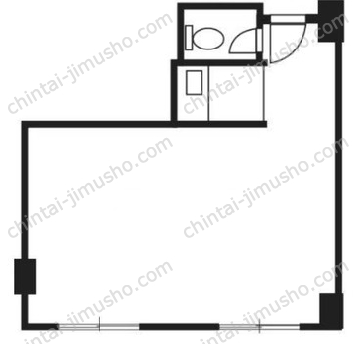 新宿Qフラットビルの間取図