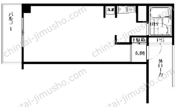 パレドール池袋8階の間取図