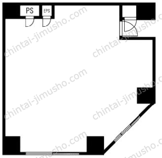 新橋ウエストビルの間取図