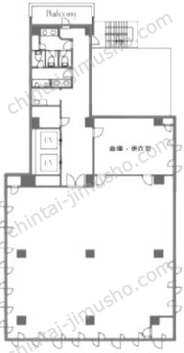 ルーシッドスクエア横浜ウェストの間取図