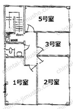 小山第一ビルの間取図