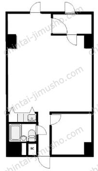 COCOハウス西葛西3Fの間取図