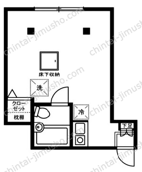 ファーストヴィレッジ1Fの間取図