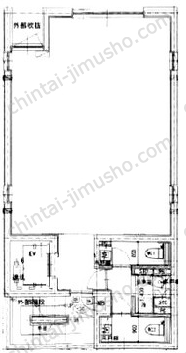 エラスムス虎ノ門2Fの間取図