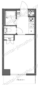 ドミシールカワイの間取図