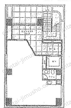 浙江建設ビル1階の間取図