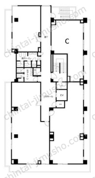 VORT西新宿／西新宿ライズオフィス2ndの間取図