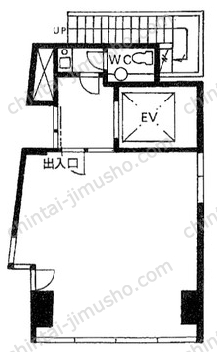 TM浜町ビル6階の間取図