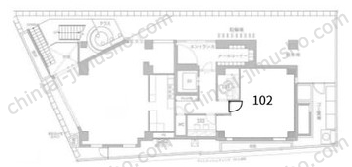 12KANDAの間取図