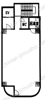 協建新宿1丁目ビルの間取図