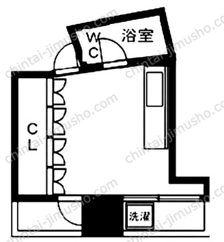 ハプニングタワー曙橋の間取図