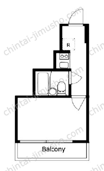新宿ダイカンプラザシティⅡの間取図