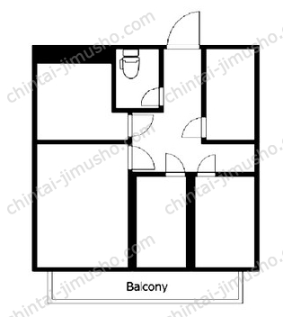 新宿ダイカンプラザシティⅡの間取図