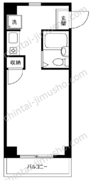ハイツ桑岡4階の間取図