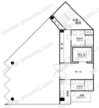 Grandir 赤坂見附の間取図