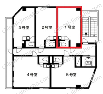 KDビル27階の間取図