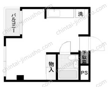 マインドレグルス2階の間取図