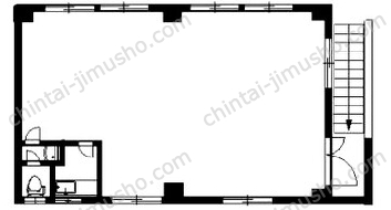 杉山ビル2Fの間取図