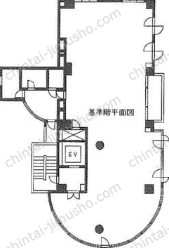 第三渡邊ビル8階の間取図