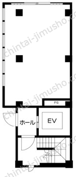 雅1階の間取図
