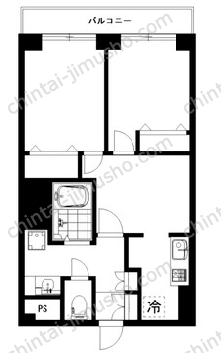 アパルトマンイトウの間取図