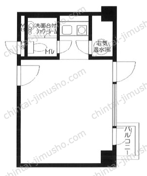 ローレル永田町3Fの間取図