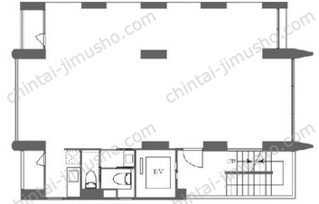 香雅堂品川ビル2Fの間取図